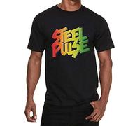 KAI KOU SONG ZI Steel Pulse Shirt Roots Reggae Musical Band Steel Pulse T-Shirt Black M