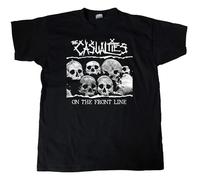 KAI KOU SONG ZI The Casualties On The Front Line 2004 Album Cover T Shirt Black L