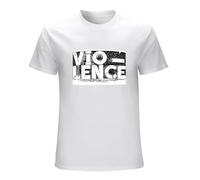 KAI KOU SONG ZI VIO-Lence Smashing Your Teeth Koszulka Men's Tee T-Shirt White S