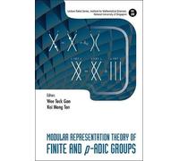 Kai Meng Tan Modular Representation Theory Of Finite And P-ad (Copertina rigida)