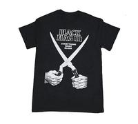 KAI RUI LI Black Flag Everything Went Black Mens Cotton Tshirt Size 3XL