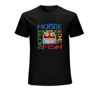 KAI RUI LI Hootie And The Blowfish Cracked Rear View Black Mens T-Shirt Black Size XL