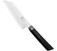 KAI Seki Magoroku Kaname Kiritsuke 12 cm lunghezza lama - Acciaio VGXeos forgiato in 3 strati 60-62 HRC - Manico in legno Pakka nero - coltello da cucina giapponese coltello da chef