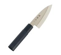 KAI Seki Magoroku Kinju e Hekiju Deba 10,0 cm lunghezza lama - 8A solid & SUS420J2 - 58 & 56 (±1) HRC - fatto a mano - legno Pakka & plastica PP - coltello da cucina giapponese - Made in Japan