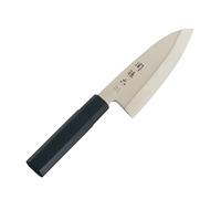 KAI Seki Magoroku Kinju e Hekiju Deba 15,0 cm lunghezza della lama - 8A solid & SUS420J2 - 58 & 56 (±1) HRC - fatto a mano - legno Pakka & plastica PP - coltello da cucina giapponese - Made in Japan