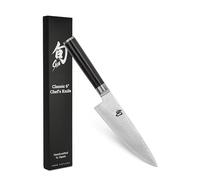KAI Shun Classic coltello da cucina giapponese piccolo 15 cm lunghezza lama - Coltello damasco 32 strati nucleo VG MAX - 61 HRC - Manico in legno Pakka - Made in Japan - Coltello da cucina forgiato