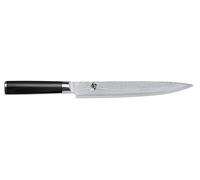 KAI Coltello da prosciutto Shun Classic 23 cm – Damasco 32 strati VG‑MAX – Manico Pakka