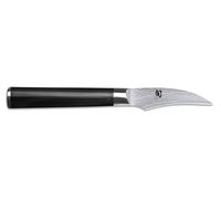 KAI Shun Classic coltello da sbucciatura giapponese 6,5 cm lunghezza lama - Coltello damasco 32 strati nucleo VG MAX - 61 (±1) HRC - Manico in legno di Pakka -Coltello da tornitura forgiato