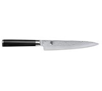 KAI Shun Classic coltello universale giapponese 15 cm lunghezza lama - coltello damasco 32 strati nucleo VG MAX - 61 (±1) HRC - manico in legno Pakka - piccolo coltello da cucina forgiato stretto