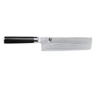 KAI Shun Classic Nakiri 16,5 cm lunghezza lama - Coltello damasco 32 strati VG MAX nucleo - 61 HRC - Manico in legno Pakka - Made in Japan - coltello da cucina giapponese coltello universale forgiato