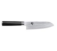 KAI Shun Classic piccolo Santoku 14 cm lunghezza lama - First Touch - Coltello damasco 32 strati nucleo VG MAX - 61 (±1) HRC - Manico in legno Pakka - coltello da cucina giapponese forgiato