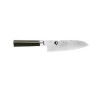 KAI Shun Classic piccolo Santoku 14 cm lunghezza lama - First Touch - Coltello damasco 32 strati nucleo VG MAX - 61 (±1) HRC - Manico in legno Pakka - coltello da cucina giapponese forgiato