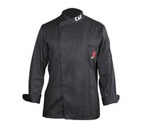 Kai Shun Giacca da cuoco, cucina, Giacca da cuoco poliyester/cotone, nero, da uomo, taglia XXL, 43070353