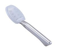 KAI squamatore per pesce in acciaio inossidabile - Lunghezza 21 cm / Manico 12,5 cm, con cappuccio di raccolta in plastica - Rimuovere le squame del pesce
