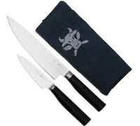 Kai Tim Mälzer Kamagata set di 2 coltelli da cucina con panno