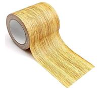 KAIAIWLUO Nastro Adesivo ad Effetto Legno,5,7 cm x 4,57 m Nastro per la Riparazione del Pavimento Nastro in Finto Impermeabile Adhensive Duct Tape per Graffi a Pavimento in Laminato