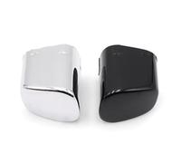 KAIAYGEE Cappuccio cromato per pulsante Compatibile con VW Polo, Cross | Handbrake Lever Cap Compatibile con VW 6RD711333A(Black+Silver)