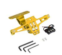 KAIAYGEE Supporto portatarga luce Compatibile con Yamaha MT07, MT09, FZ07