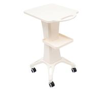 Kaichenyt Carrello da portata con ruote e cassapanche, per salone, cosmetici, dentista, medico, 2 piani, per casa, ufficio, studio, tatuaggi