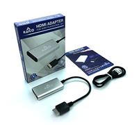 Kaico PS1 HDMI / PS2 AV Cable for Sony PlayStation 1 & 2 Models - Built-In RGB/Component Switch - PS1 & PS2 to HDMI Converter for HD TVs