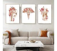KAIDAARTLH Poster Anatomia Umana, Sistema Muscolare Umano Poster Set Arte Ufficio Medico, Senza Cornice(B,3x30x40cm)