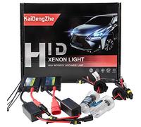 KaiDengZhe 2 Pezzi H4 HID Kit di conversione Xenon HID+Slim Ballast Alimentatore da 55 W Slim Ballast 12V 6000K Super Bright-High Quanlity