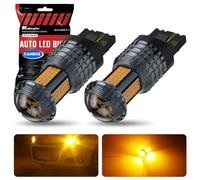 KaiDengZhe 7440 LED, Aggiornamento più Recente Ambra T20 LED CANBUS Senza Errori Anti Hyper Flash 7440NA 7441 W21W LED Lampadina con Sostituzione del Proiettore per Indicatori di Direzione