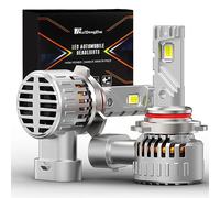 KaiDengZhe 9012 LED Lampadina per fari, 2 PZ 2023 Nuova HIR2 LED Lampadina Canbus Senza Errori 110W 29800LM 12-32V Plug and Play 800% Più Luminosa 9012 Lampadina LED Fascio Alto/Basso per Auto