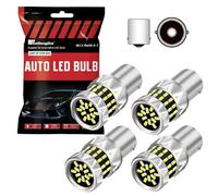 KaiDengZhe P21W 1156 LED, 400% Più Luminosa Dimensioni 1:1 BA15S LED Luce di Stop 7506 1141 1003 LED Lampadine per Luci di Retromarcia di Riserva Luci Posteriori Indicatori di Direzione -4 PZ Bianco