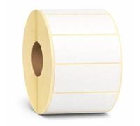 KAÏDENSÏ Etichette Adesive Termiche Bianche - Rotolo 25 x 50 mm 1000 pz | 1000 etichette termoadesive per stampante termica, stampa barcode e codici prodotto per logistica, magazzino, retail, ufficio