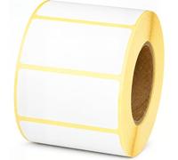 KAÏDENSÏ Etichette Adesive Termiche Bianche - Rotolo 60 x 30 mm 1000 pz | 1000 etichette termoadesive per stampante termica, stampa barcode e codici prodotto per logistica, magazzino, retail, ufficio