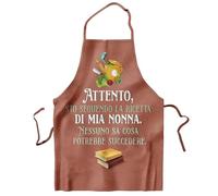 KAÏDENSÏ Grembiule Barbecue Uomo Donna - Grembiule Cucina Divertente - Idea Regalo Gadget Originale