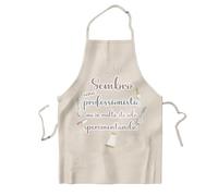 KAÏDENSÏ Grembiule Cucina Uomo Donna - Grembiule Cucina Divertente - Idea Regalo Gadget Originale