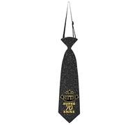 KAÏDENSÏ Idea Regalo Compleanno 70 Anni Uomo - Cravatta Elegante 45x16cm - Gadget Scherzo Originale
