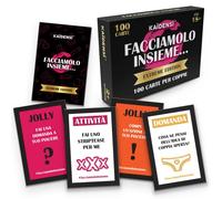 KAÏDENSÏ Idea Regalo Coppia Originale - Giochi da Tavolo di Società Originale -100 Carte da Gioco Uomo Donna