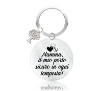 KAÏDENSÏ Idea Regalo Festa della Mamma Originale - Portachiavi Mamma Migliore del Mondo - Gadget Regali Divertenti per Mamme