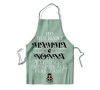 KAÏDENSÏ Idea Regalo Natale 2025 - Grembiule Cucina Mamma Nonna Migliore del Mondo - Idee Regali Originali