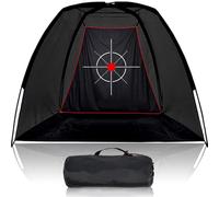 KAIDIDA Rete di allenamento da golf: 240 x 180 x 150 cm, in acciaio inox, per bambini, giardino, interni