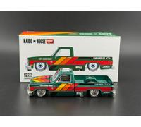 Kaido House X Mini GT Chevy Silverado V3 Verde Scuro #226 1/64