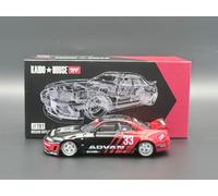 Kaido House x Mini GT Nissan Skyline GT-R (R33) Kaido Works ADVAN #191 1/64