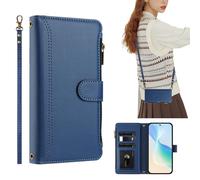 KAIDON Custodia protettiva in pelle PU per HONOR X8c - modello prodotto PT17-2 (blu scuro)