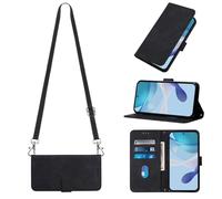 KAIDON Custodia protettiva in pelle PU per TCL 605 - modello PT03-3 (nero)