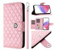 KAIDON Custodia protettiva in pelle PU per TCL 605 - modello PT06-1 (rosa)