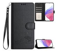 KAIDON Custodia protettiva in pelle PU per TCL 605 - modello PT07-1 (nero)