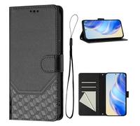 KAIDON Custodia protettiva in pelle PU per TCL 605 - modello PT11-1 (nero)