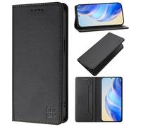 KAIDON Custodia protettiva in pelle PU per TCL 605 - prodotto modello RC01-1 (nero)