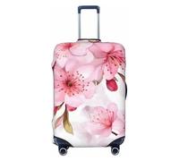 Kaifanee Copertura elastica da viaggio per valigia, protezione per valigia, motivo Boston Terrier, con cane in stile cartone animato, per animali domestici, antigraffio, adatta per bagagli da 68 a 76