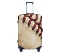 Kaifanee Copertura elastica per bagagli da viaggio, protezione per valigia, con fiamme solari stilizzate, antigraffio, adatta per bagagli da 58 a 66 cm, Baseball Sport, L(27"-30" Suitcase)
