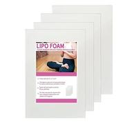 KAIHENG 4 pezzi Lipo foam Pads tuta di compressione in schiuma，Recupero dopo la liposuzione, per addome, schiena, gambe 20 * 28 * 1,3cm