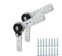 KAIISSA 2 x Cerniera ad Angolo Regolabile per Mobili Funzione di Ripristino Automatico Angolo Cerniera Heavy Duty Divano/Letto/Armadio Hardware di Regolazione Dell'ingranaggio da 90 a 180 Gradi